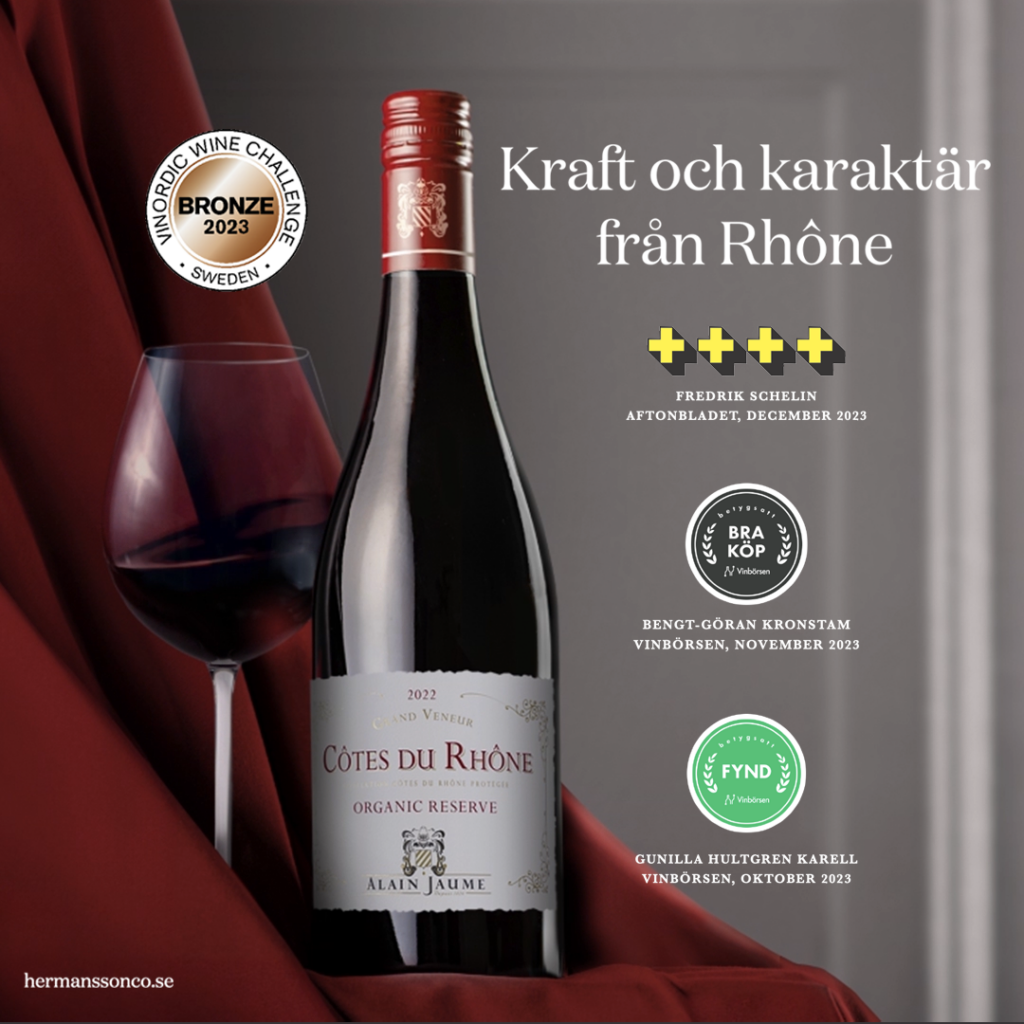 Alain Jaume Côtes du Rhône Grand Veneur Organic Reserve – Allt om Vin