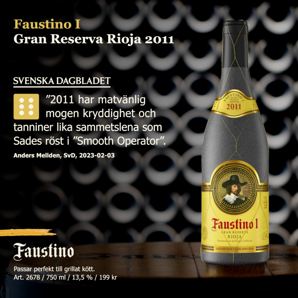 Faustino I Gran Reserva – Allt om Vin