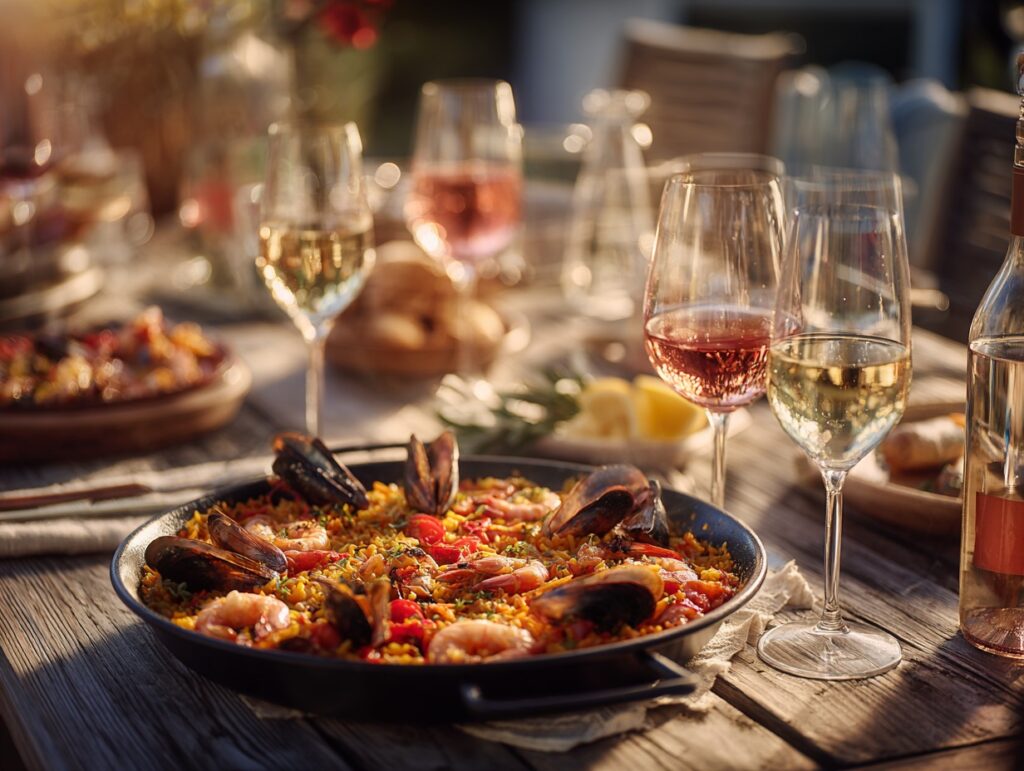 Vin till paella